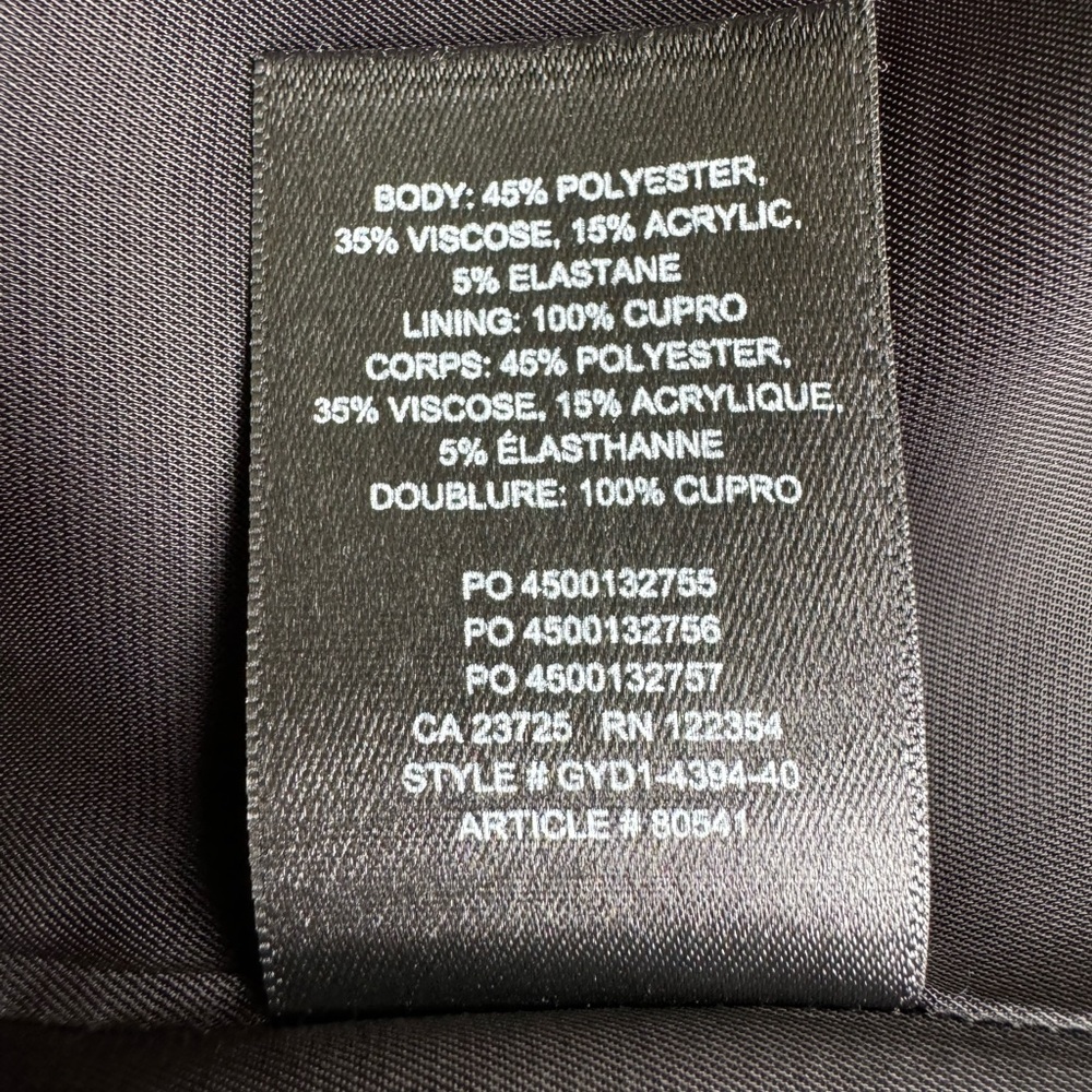 Babaton Aritzia Oversized Blazer - Size L - Oversized Fit - Plaid Check - Picture 8 of 8